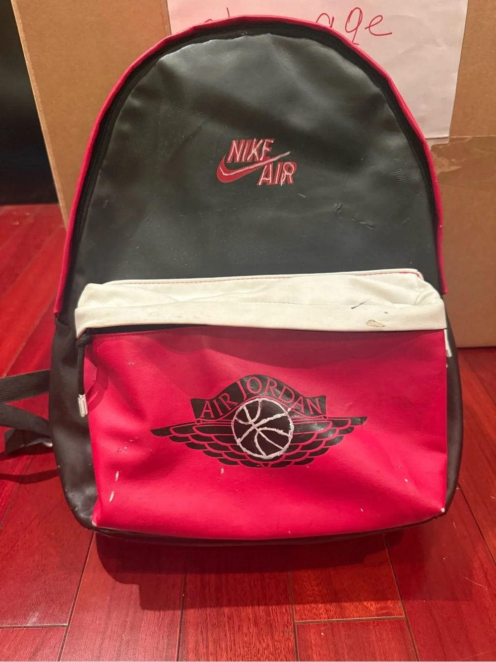 Jordan AJ1 Backpack ‘Black/Gym Red’